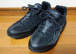 NIKE エアマックス 95 AIR MAX 95 ESSENTIAL ブラックグレー 26cm 美品