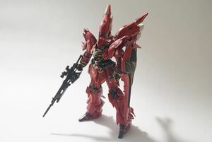 シナンジュ HGUC ガンプラ　全塗装　徹底改修 完成品 