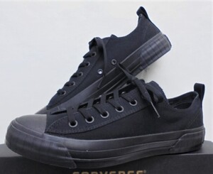 ★コンバース★CONVERSE ALL STAR RIBBEDSOLE MN OX(コンバース　オールスター　リブドソール　ＭＮ　ＯＸ）ブラック25.0