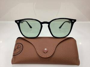 日本正規品RayBan レイバンサングラス RB4258F 601/2 アジアン　BLACK/LIGHT GREEN ケース茶　ルックスオティカジャパン正規品