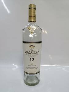 空瓶☆MACALLAN☆12年