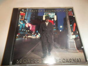 Barrington Levy（バーリントン・リーバィ）CD「Broader Than Broadway～The Best Of Barrington Levy」US盤