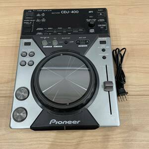 中古 Pioneer パイオニア DJ用 CDプレーヤー CDJ-400 通電確認済み/現状品