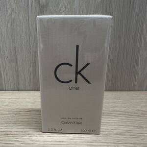 [M6-2]【未使用保管品】カルバン・クライン Calvin Klein シーケー ワン CK one オードトワレ スプレー付 EDT 香水 100ml 未開封