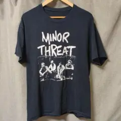 MINOR THREAT 古着 Tシャツ　80