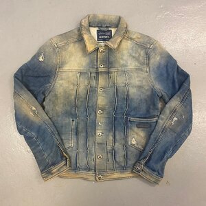 ☆DIESEL ディーゼル☆【JUZICON JACKET】スウェット デニムジャケット