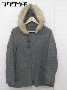 ■ EDWIN Something エドウイン サムシング 長袖 ジャケット コート サイズL グレー系 レディース