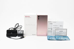 docomo XperiaTM XZ SO-01J ディープピンク sony【IMEI：358970072352315】(2295667