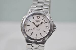 〇不動品 ジャンク LONGINES ロンジン コンクエスト メンズ L1.639.4.78.6 クォーツ 