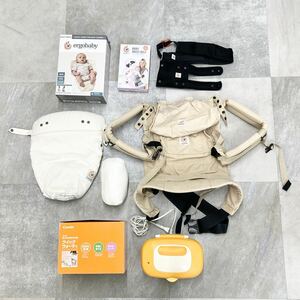 ◇ergobaby/エルゴベイビー 抱っこ紐セット　4点まとめ　インファントインサート　ベビーウエストベルト コンビ　クイックウォーマー管6495