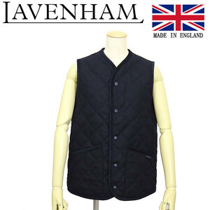 LAVENHAM (ラベンハム) WMS LV6169 WOOL THORNHAM ウール ソーンハム ウィメンズ キルティングベスト G71 DARKNAVY イギリス製 LH015 08