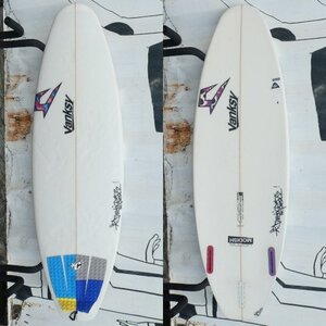 ジャスティスサーフボード　モディッシュ/JusticeSurfboards　Modish 5’8ft 中古サーフボード ショートボード