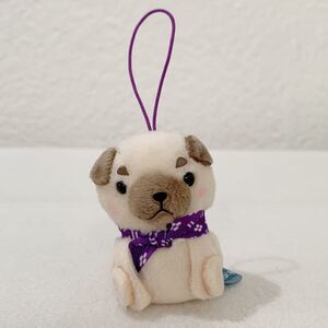 ＜美品＞豆しば三兄弟　ぬいぐるみマスコット★高さ約5.5cm〈K9