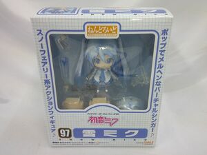 27 送60サ 0123YB05 ねんどろいど 97 雪ミク 初音ミク 中古 正規