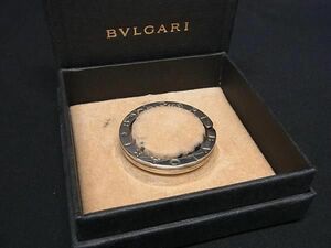 1円 BVLGARI ブルガリブルガリ SV925 キーリング キーホルダー ネックレストップ アクセサリー メンズ レディース シルバー系 BL1483