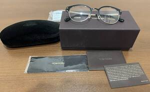 TOM FORD トムフォード Ron Herman ロンハーマン 取り扱い FT5382 005 50 19 145 黒 メガネ 新品未使用 アイウェア