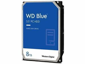 WD Blue WD80EAZZ HDD BOX 8TB 2台セット