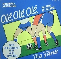 $ THE FANS / OLE OLE OLE (ZYX 5750) YYY317-4023-5-15 サッカーテーマ曲 Ol, Ol, Ol (The Name Of The Game) 12inch レコード盤 