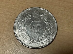 【S140】新一圓銀貨　明治二十九年　明治29年　一円 大日本 コイン　硬貨 1円　古銭　