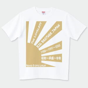 ☆Ls (Loveless) Loveless History T-SH (6.2オンス).COLOR：WHT×BEIGE.SIZE：XS～3XL ≪即決商品≫☆