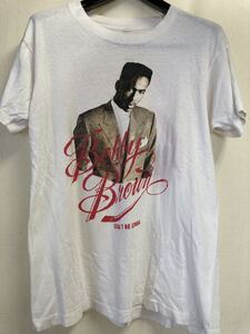 80’s 激レア　両面プリント　bobbybrown tシャツ　ビンテージ