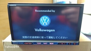 Volkswagen 純正 HDDナビ 型式 CN-HW880DWA Panasonic ストラーダ DVD再生 Bluetooth テレビ フルセグ SDカード iPod ジャンク品 カーナビ