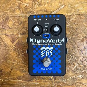 【現状品】EBS　DynaVerb　リバーブ　ダイナバーブ　ベースエフェクター