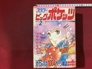 ｓ※**　昭和56年　フラワー ビッグポケッツ 第2号　ちゃお 12月号増刊　小学館　書籍のみ　川原由美子　河野やす子　佐香厚子 他　/ N63上