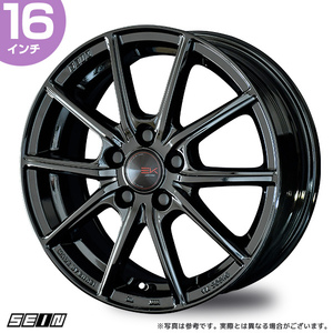 〔4本セット〕ホイール 共豊 KYOHO ザイン EK 16インチ 6.5J +45 5-114.3 ソリッドブラック 4本 SEIN EK アルファード