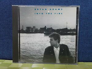 BRYAN ADAMS★ブライアン・アダムス◆INTO THE FIRE★イントゥ・ザ・ファイヤー★輸入盤★中古美品 