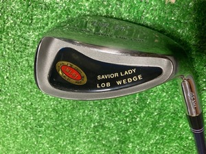 中古　ロブウェッジ　レディース　ASAHI GOLF LWL-61 61°　純正カーボン　34インチ　　　　Ｈ420