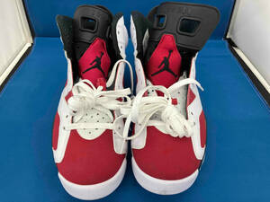 通年 NIKE AIR JORDAN 6 RETRO CARMINE ナイキ　エアジョーダン　レトロ　カーマインCT8529-106 27.5 スニーカー　ハイカット