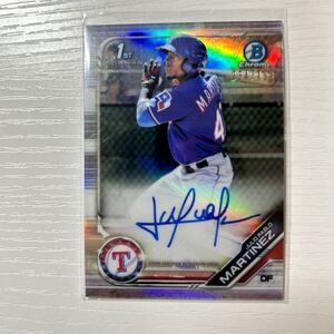 2019 Bowman Chrome J.P. Martinez refractor auto 499枚限定 Julio Pablo 