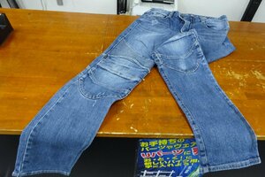 UGLY BROS　ライディングジーンズ　ブルー　サイズ34インチ　③