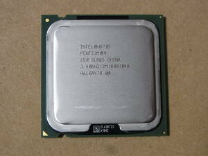 ◎Intel Pentium4 650 SL8Q5 3.40GHz/2M/800/04A Prescott LGA775 HT対応 (Ci0683)