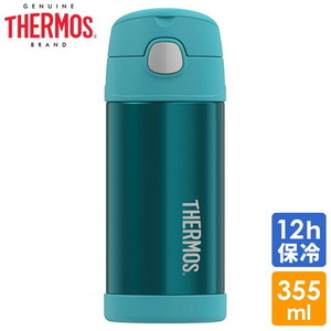 サーモス ステンレス ストロー 水筒 THERMOS ステンレス水筒 350ml ティール