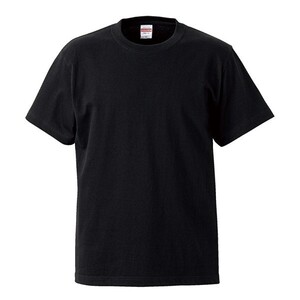 ユナイテッドアスレ United Athle 新品 Tシャツ 半袖 ショートスリーブ 無地 丸首 5.6オンス 5001 Sサイズ 黒 003276 ゆうパケット