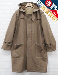 3J2487/AURALEE WOOL SILK MELTON DUFFLE COAT A9AC02SN オーラリー ウールシルクメルトンダッフルコート