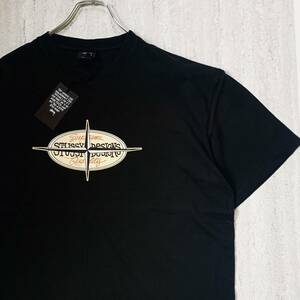 海外限定 Stussy ステューシー Tシャツ ブラック M クロス