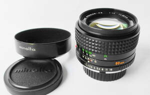 ★ ミノルタ Minolta MC ROKKOR-PG 50mm F1.4 （良品）