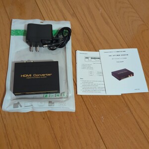 HDMI CONVERTER （HDMI to HDMI+AUDIO）動作品