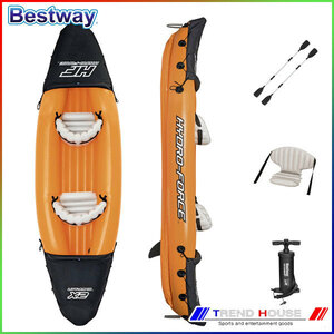 カヤック 2人乗り 321cm x 88cm ベストウェイ/hydro-force Lite-Rapid X2 Kayak BESTWAY