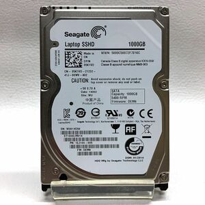 W7716H67【送料無料・SSHD・1TB（正常品）】SEAGATE ST1000LM014-1EJ164（1000GB / 2.5インチ / 9.5mm厚）★一週間保証★