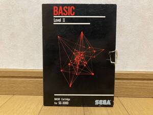 SEGA BASIC Level II A ベーシック レベル 2A SC-3000 セガ・マーク3