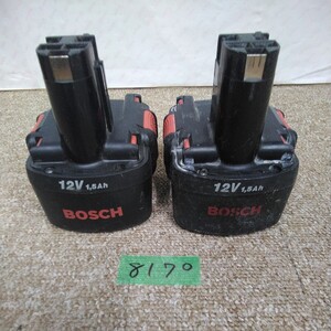 外8170 ジャンク品 レタパ ボッシュBOSCH バッテリ ニッケル水素 ニカド 12v 　電動工具ツール