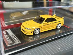 1/64 イグニッションモデル ニッサン　ニスモ　rx-7スカイライン　gt-r r33 400r イエロー　ig 2502 nismo