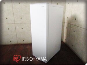 ■展示品■IRIS OHYAMA/アイリスオーヤマ■ノンフロン冷凍庫■80L■スリム冷凍庫■2024年製/IUSN-8B-W/kdnn3455k