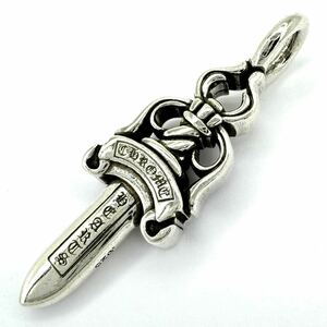 CHROME HEARTS クロムハーツ DOUBLE DAGGER PENDANT ダブル ダガー ペンダント SILVER 925 シルバー ネックレス チャーム フローラル CH