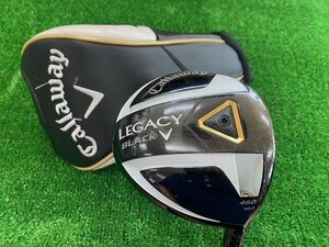 4*1936 1W【Callaway/キャロウェイ】LEGACY BLACK V 460 10.5° ドライバー フレックス：SR ヘッドカバー付き 札幌・美しが丘・店頭引渡可