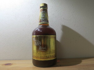 古酒 未開栓 超希少品 Old 1889 Royal オールド 1889 ロイヤル 12年 ウイスキー 特級 750ml 43% 丸紅 80S 70S